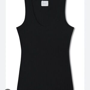 Sundays Classic Black Tank Top